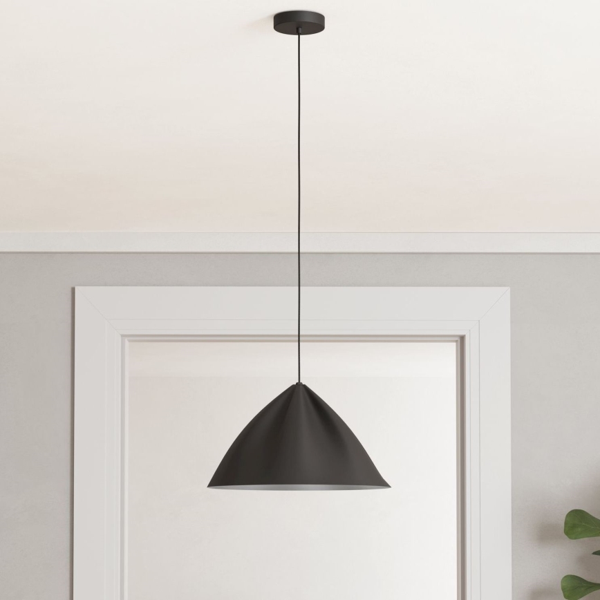 Eglo - Pendel 1xE27/40W/230V sort