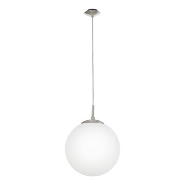 EGLO - Pendel 1xE27/60W/230V diameter 30 cm hvid