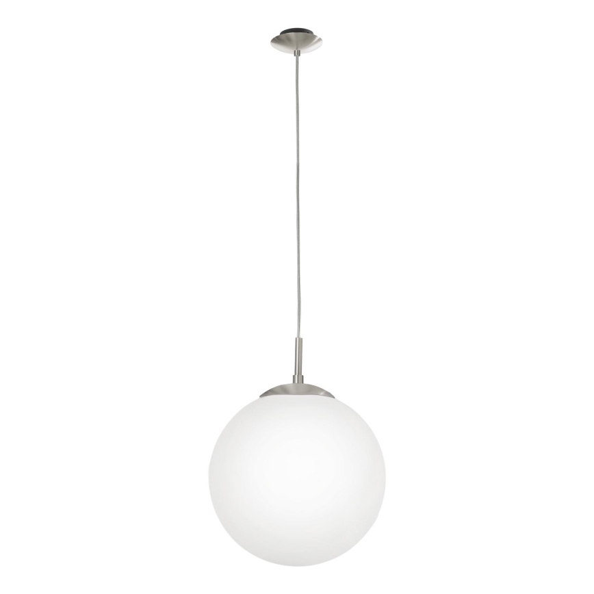 EGLO - Pendel 1xE27/60W/230V diameter 30 cm hvid