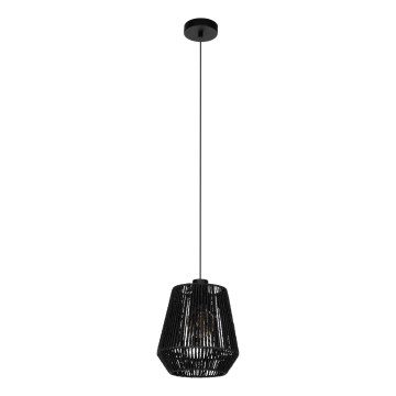 Eglo - Pendel 1xE27/60W/230V sort