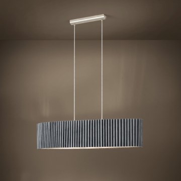 Eglo - Pendel 2xE27/40W/230V grå