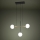 Eglo - Pendel 3xE14/40W/230V guldfarvet/sort
