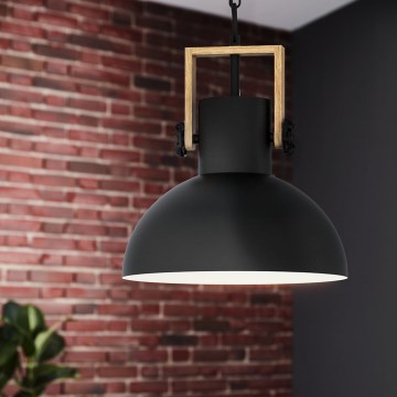 Eglo - Pendel med kædeophæng 1xE27/28W/230V - FSC certificeret