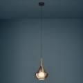 Eglo - Pendel på kabel 1 x E27 (maks. 28 W), 230 V, kobberfarvet