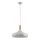 Eglo - Pendellampe 1xE27/60W/230V Ø 40 cm sølv
