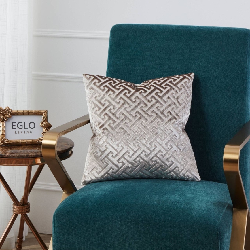 Eglo - Pyntepude 45x45 cm beige
