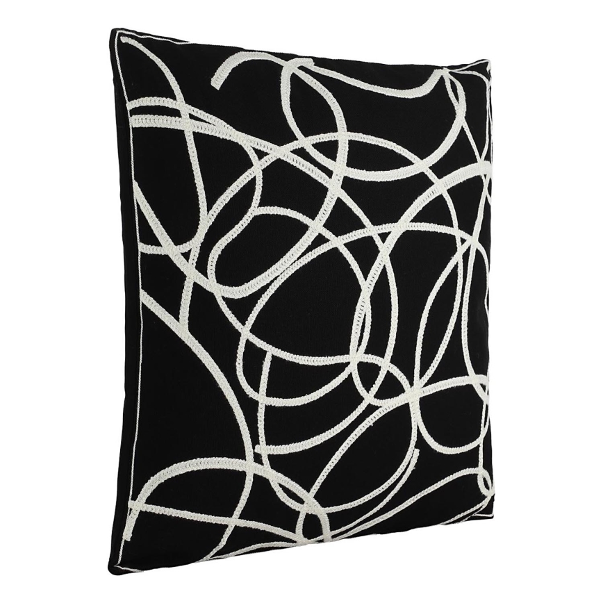 Eglo - Pyntepude 45x45 cm sort/hvid