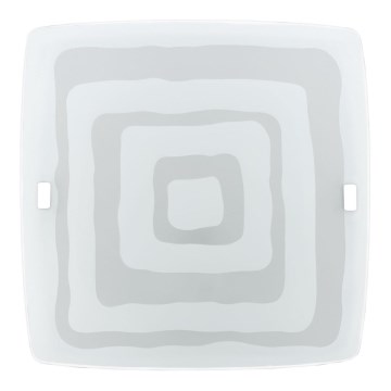 Eglo - Reservedele glas til lofts-/vægarmatur BORGO 410x410 mm