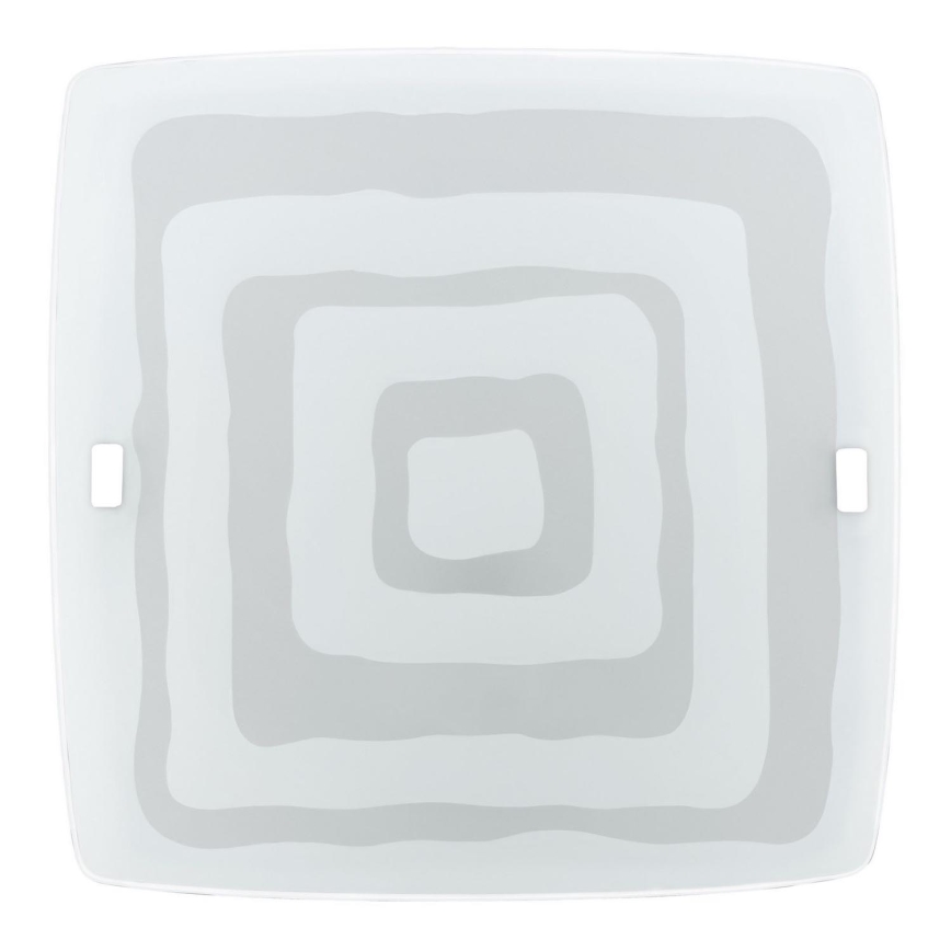 Eglo - Reservedele glas til lofts-/vægarmatur BORGO 410x410 mm