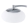 Eglo - Reserveglas til bordlampe ALEANDRO hvid