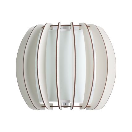Eglo - Reserveglas til væglampe STELLATO 21x18 cm hvid