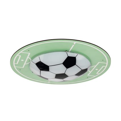 Eglo - Reserveskærm til loftlampe TABARA E27 diameter 25 cm fodbold