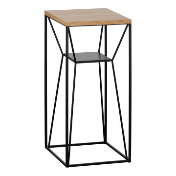 Eglo - Sidebord 65,5x30,5 cm sort/brun