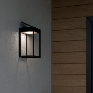 Eglo - Soldrevet LED væglampe med sensor LED/6,5W/3,7V IP44