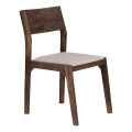Eglo - Spisestol 84x55 cm brun/cremefarvet