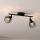 Eglo - Spotlampe 2xE14/40W/230V sort