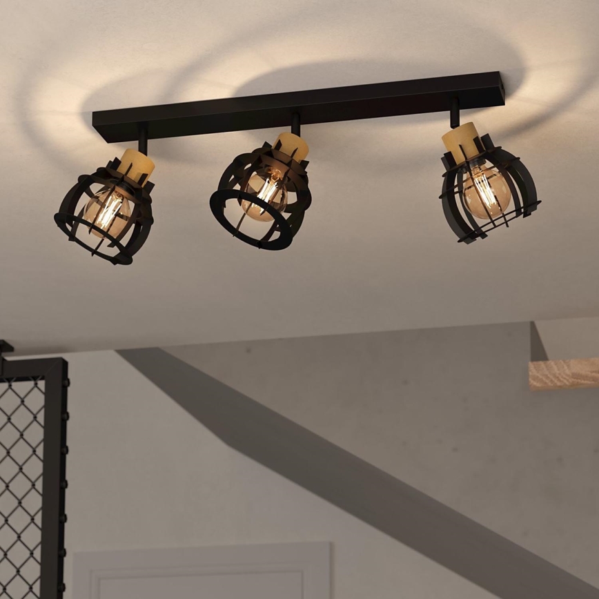 Eglo - Spotlampe 3xE27/40W/230V