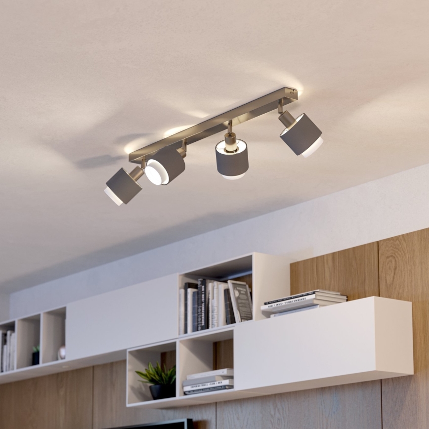 Eglo - Spotlampe 4xE14/7,5W/230V