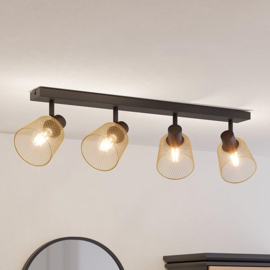 Eglo - Spotlampe 4xE27/40W/230V