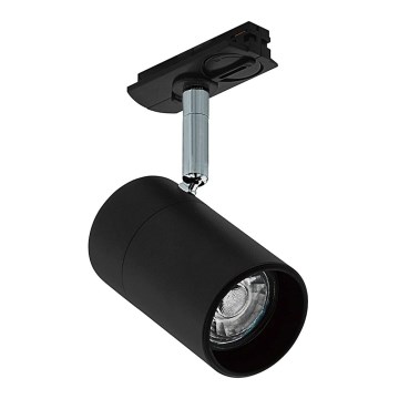 Eglo - Spotlampe til skinnesystem 1xGU10/5W/230V sort