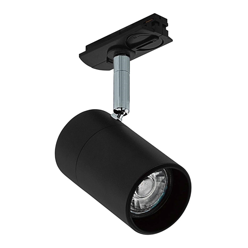 Eglo - Spotlampe til skinnesystem 1xGU10/5W/230V sort