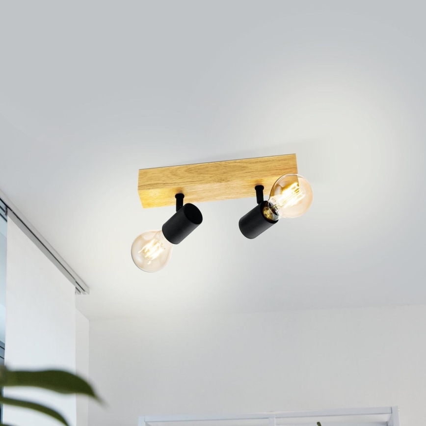 Eglo - Spotlampe TOWNSHEND 2xE27/60W/230V