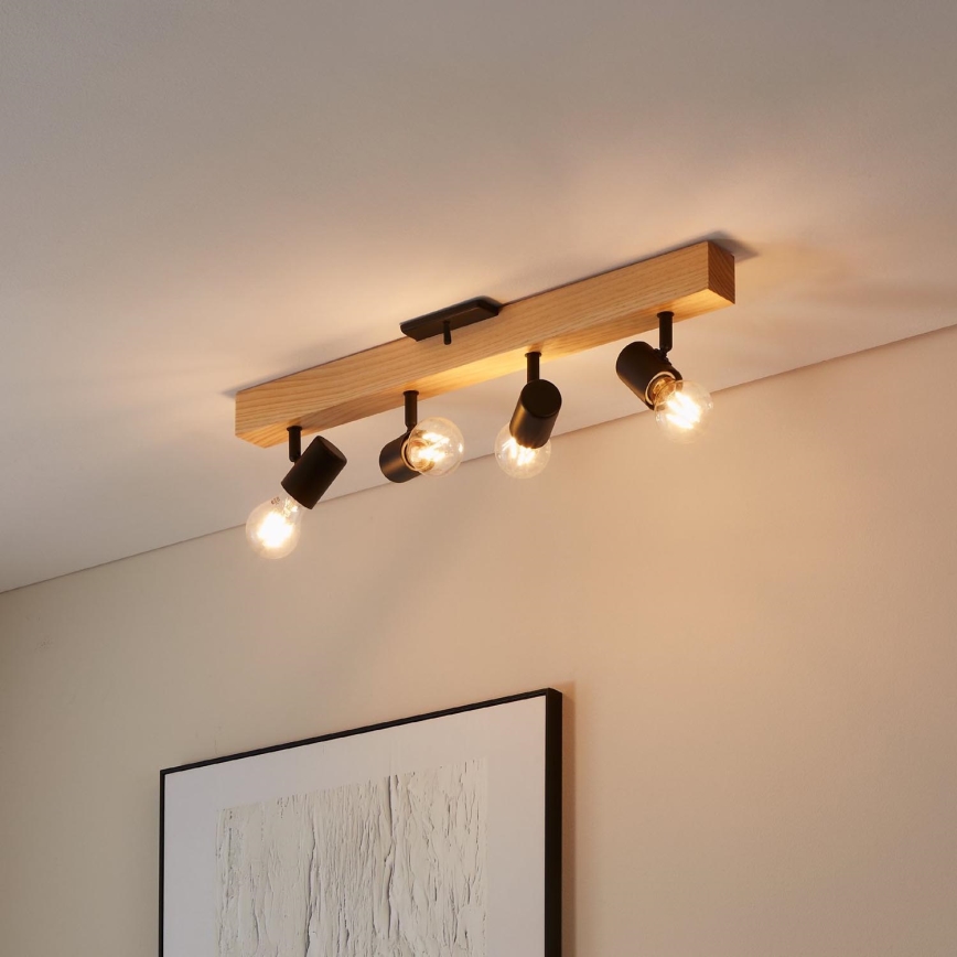 Eglo - Spotlampe TOWNSHEND 4xE27/10W/230V