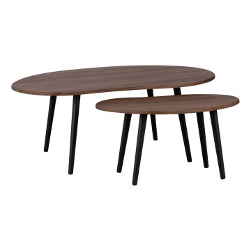 Eglo - SÆT 2x  Sidebord brun