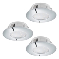Eglo - SÆT 3x LED hængende loftslampe PINEDA 1xLED/4,9W/230V