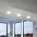 Eglo - Sæt med 3 dæmpbare LED RGBW indbygningsspots LED/4,7W/230V 2700-6500K hvid