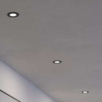 Eglo - Sæt med 3 LED indbygningsspots FUEVA 5 1xLED/2,7 W/230 V Ø 8,6 cm