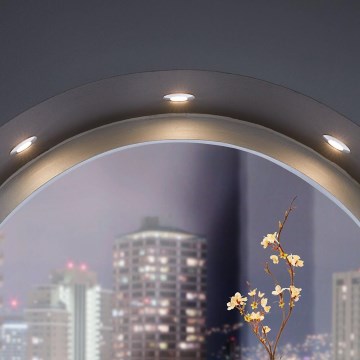 Eglo - Sæt med 3 LED-indbygningsspots PINEDA LED/6W/230V