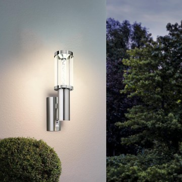 Eglo - Udendørs LED belysning med sensor  1xGU10/3W + 1xLED/3,7W IP44