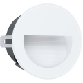 Eglo - Udendørs LED indbygningslampe LED/2,5W/230V IP65 hvid