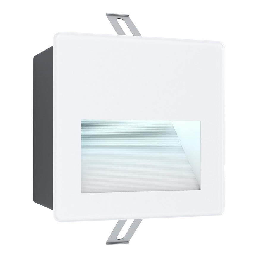 Eglo - Udendørs LED indbygningslampe LED/3,7W/230V IP65 hvid