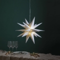 Eglo - Udendørs LED julestjerne 12xLED/0,036W/3xAA IP44