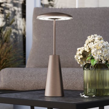 Eglo - Udendørs LED lampe m. touch-funktion dæmpbar LED/2,8W/5V 2400K/3000K/4000K 5200 mAh IP54 beige