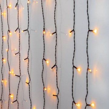 Eglo - Udendørs LED lysgardin 120xLED 2 m IP44 varmt hvidt lys
