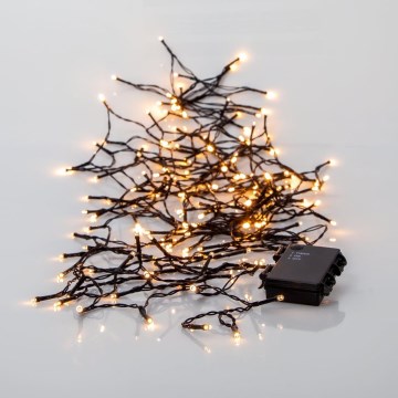 Eglo - Udendørs LED lyskæde 160xLED 11,2 m varmt hvidt lys IP44