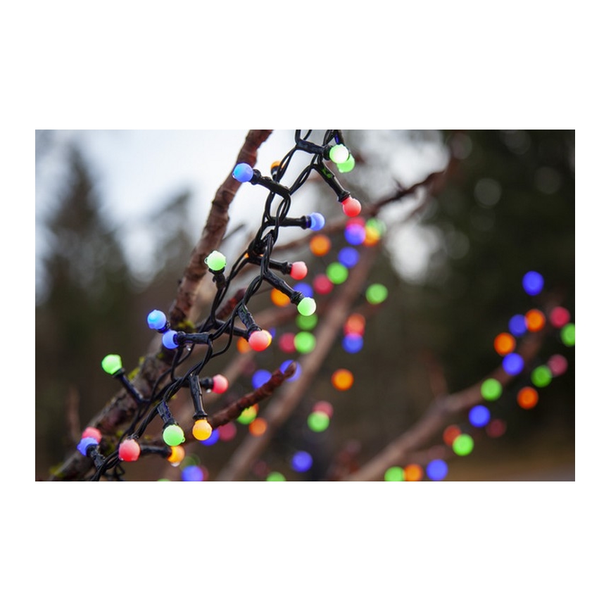 Eglo - Udendørs LED lyskæde 300xLED/8 funktioner 11 m IP44 flerfarvet
