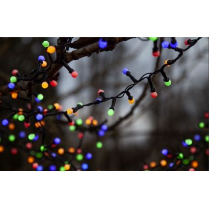 Eglo 472-53 - Udendørs LED lyskæde BERRY MINI 700xLED/8 funktioner 14 m IP44 flerfarvet