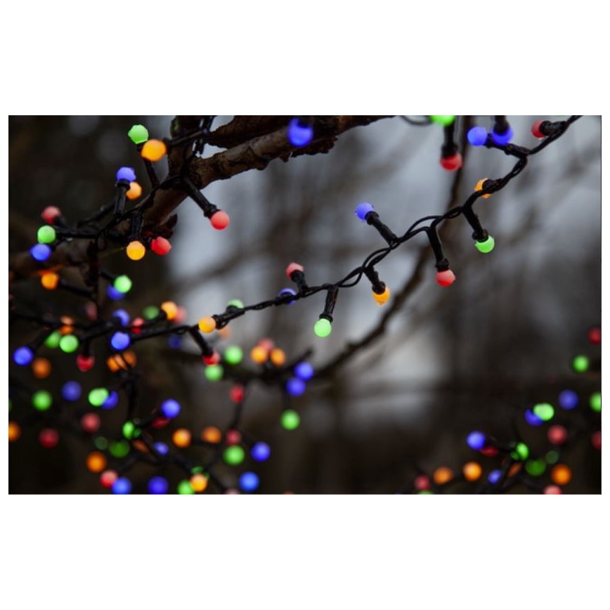 Eglo 472-53 - Udendørs LED lyskæde BERRY MINI 700xLED/8 funktioner 14 m IP44 flerfarvet