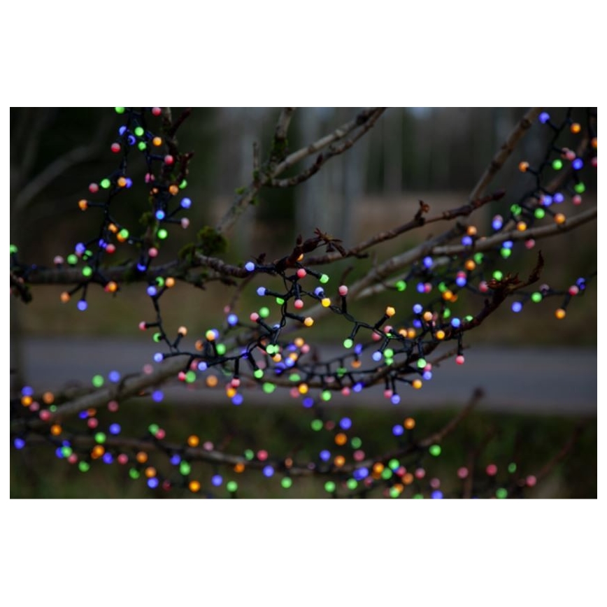 Eglo 472-53 - Udendørs LED lyskæde BERRY MINI 700xLED/8 funktioner 14 m IP44 flerfarvet