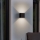 Eglo - Udendørs LED væglampe 2xLED/2,8W/230V IP54 sort