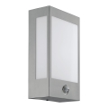 Eglo - Udendørs LED væglampe med sensor LED/12W IP44