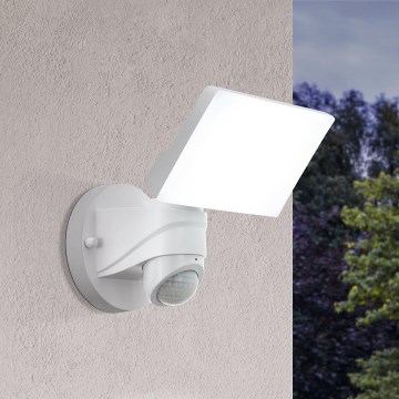 Eglo - Udendørs LED væglampe med sensor LED/15W/230V IP44