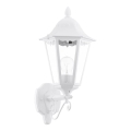 Eglo - Udendørs væglampe 1xE27/60W/230V IP44