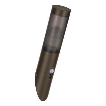 Eglo - Udendørs væglampe med sensor 1xE27/15W/230V IP44