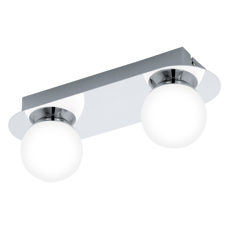 Eglo - Reserveglas til loft- og væglampe MOSIANO diameter 8 cm hvid