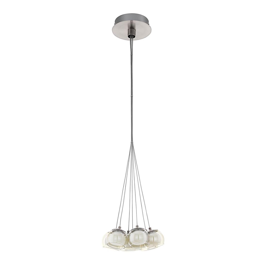Eglo - Udskiftningsglas POLDRAS diameter 5,5 cm transparent/rav